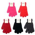 GUANTE MUJER CHENILLE LISO ART 38717 DAO