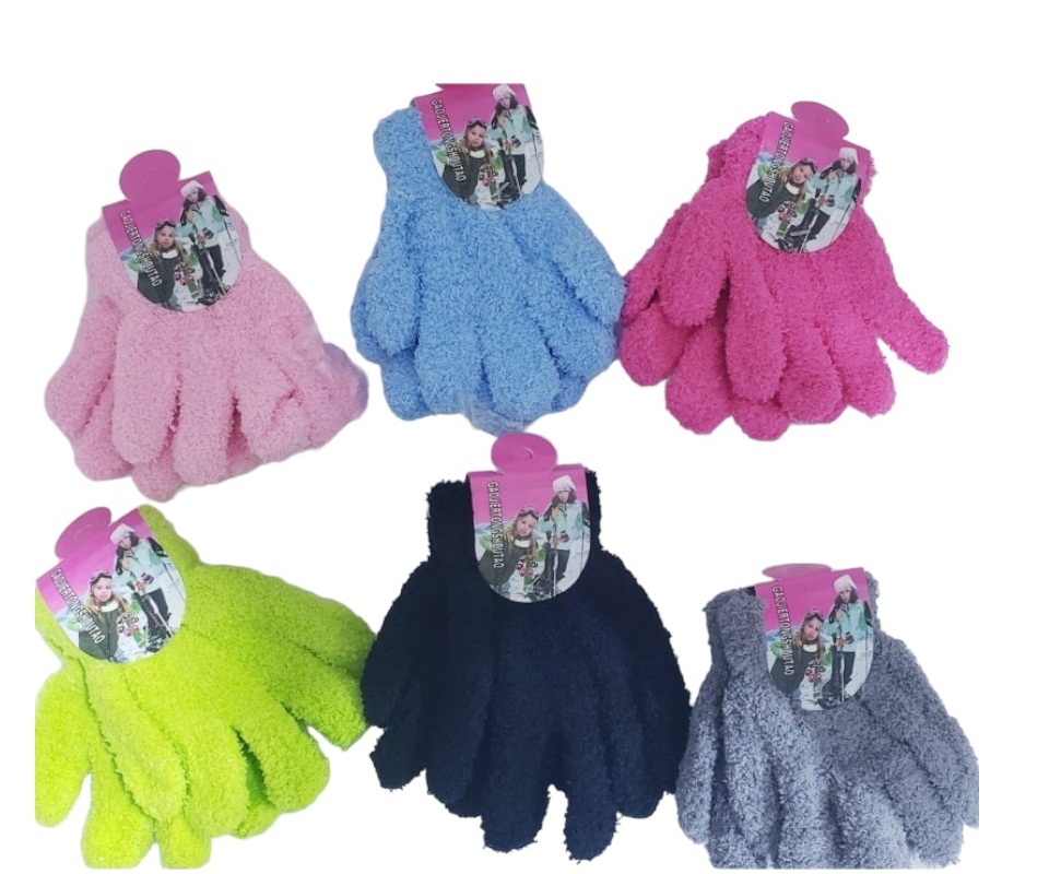 GUANTE INFANTIL WA0006 2 A 4 AÑOS PLUSH 12893 INV CAO