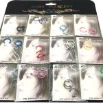 PIERCINGS X3PCS EN PLANCHA ART 1258-11 EAÑ