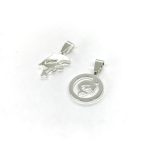 DIJE ACERO BLANCO DOL ART 1329-30/1329-19 FAÑ
