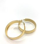 ARO ACERO DORADO ARGOLLA GRUESA GRANDE ART AR3130D CAO