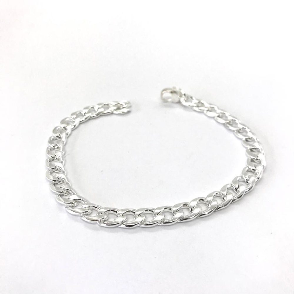PULSERA ACERO BLANCO 20CM APUNOC1.6X20P AAO