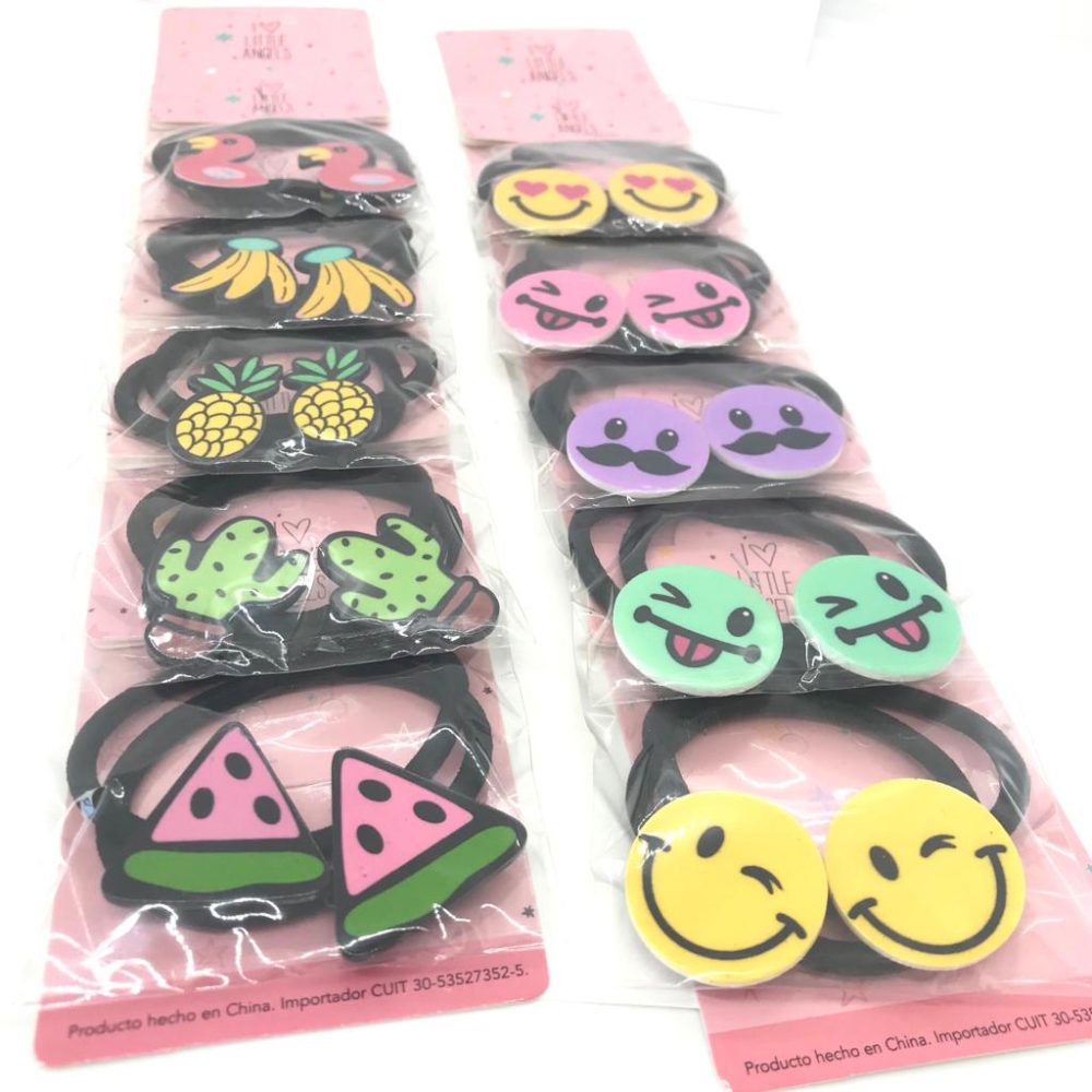 COLITA EMOTICONES X2 UNI ART PL-1048-04 FAÑ