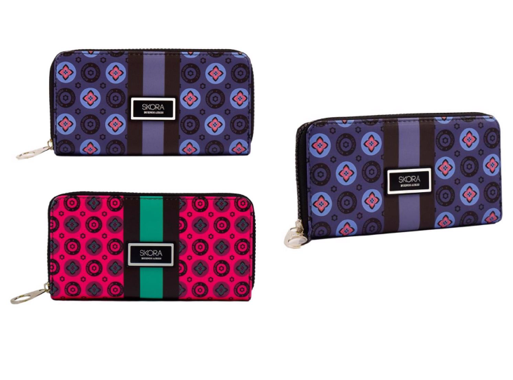 BILLETERA MONOGRAM 19X10CM ART 29408 XIM0958-07 FAÑ