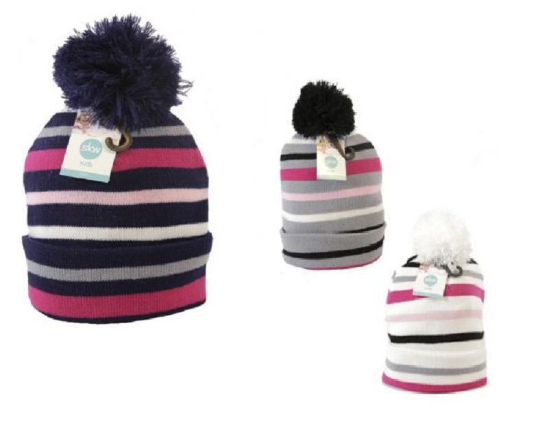 GORRO ROCKY INFANTIL C/POMPON ART 18767 CAN
