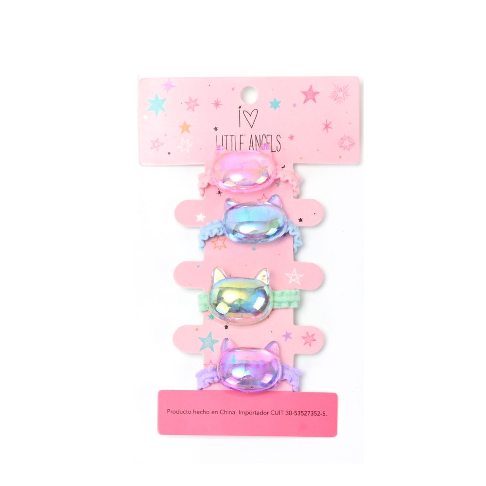 COLITAS DE PELO X4UNI ART PL-1498-02 BAÑ