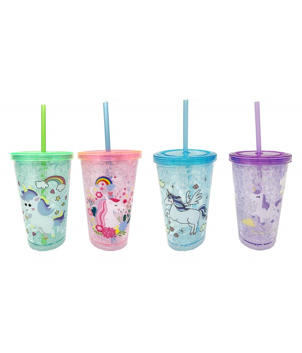 VASO DOBLE PARED C/TAPA Y SORBETE ART 134080/34402-2 GAÑ