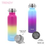 BOTELLA TERMICA TRENDY C/AGARRADERA MULTICOLOR ART 12512 CAO