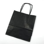 BOLSA LISA NEGRA 18X08X20 LINEA ZAFIRO ART BC180820NE HAO