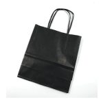 BOLSA LISA NEGRA 32X10X30 LINEA ZAFIRO ART BC321030NE HAO