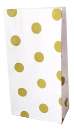 BOLSA LUNARES ORO X1UNI 12.5X7X24.5CM ART BC12LO HAO