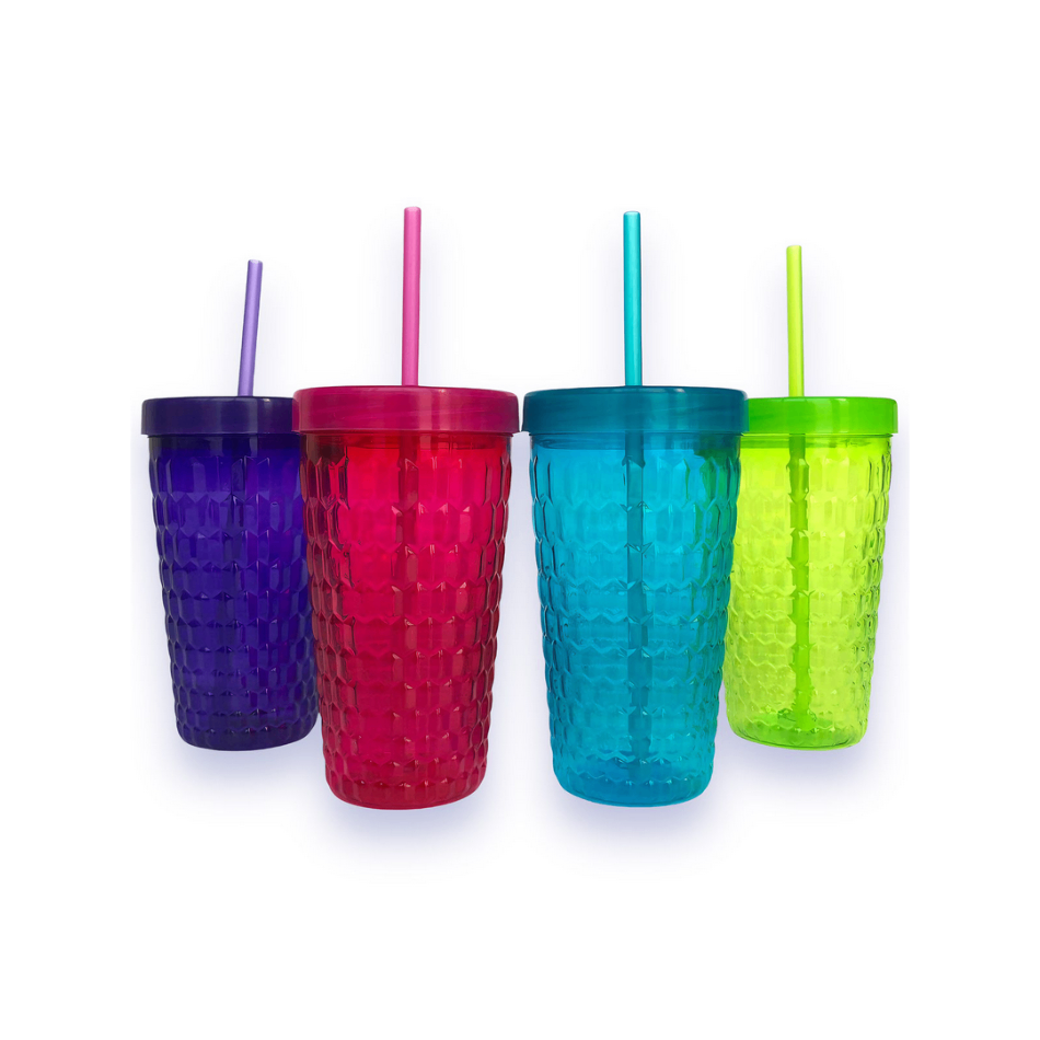 VASO ROCK AMAZON CON SORBETE XUNIDAD ART KP-943-3 DAÑ