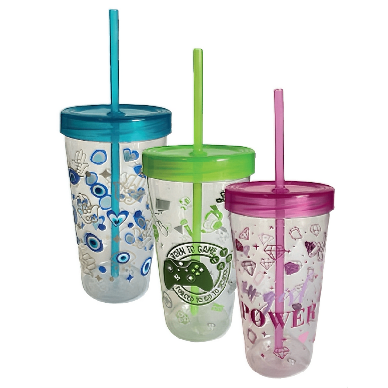 VASO ROCK TRANSPARENTE CON SORBETE 600CC ART KP-944 DAÑ