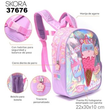 MOCHILA PETIT CONO UNICREAM 37676 LAÑ