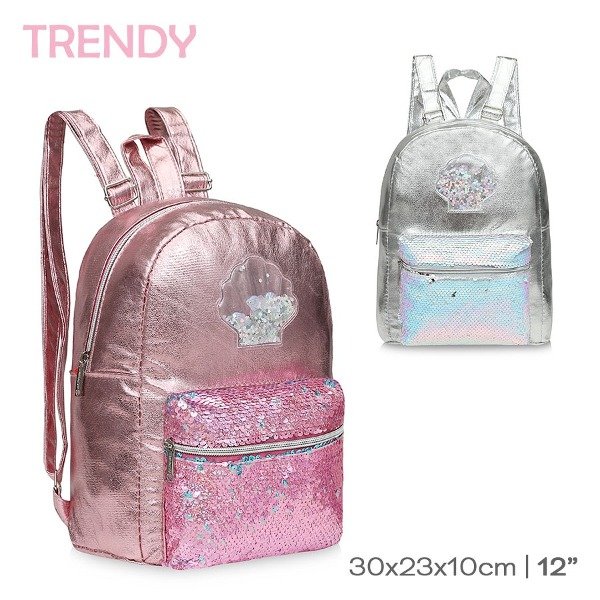 MOCHILA INFANTIL TRENDY LENTEJUELA ART 17414 FAÑ