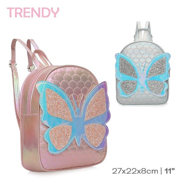 MOCHILA INFANTIL TRENDY MARIPOSA ART 17422 FAÑ