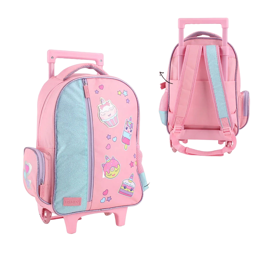 MOCHILA CARRO TRENDY 35X29X14CM 14" ART 27708 AAO