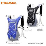MOCHILA RUNNING HEAD 16" ART 22181 AAO