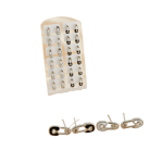 ARO ACERO CLIP ESMALTADO AR1134 GAÑ