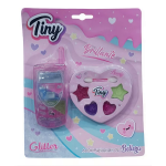 SET MAQUILLAJE INFANTIL C/GLITTER TINY ART 3291 FAÑ