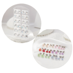 ARO PASANTE ACERO CORAZON CRISTAL XBLIST AR1218/19 IAÑ