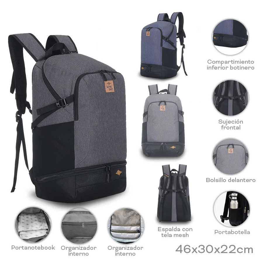 MOCHILA URBANA ALPINE SKATE 16237 EAO