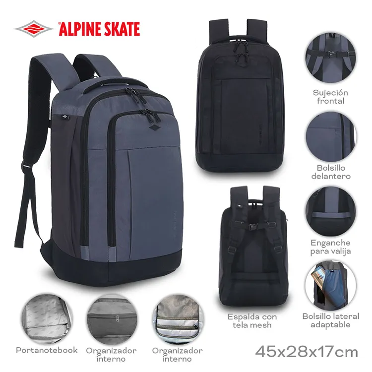 MOCHILA PORTANOTEBOOK ALPINE SKATE 16233 GAÑ