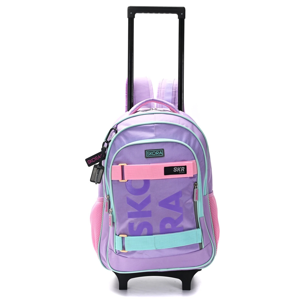 MOCHILA CARRO CROMATICO LILA PIPPING AQUA 37703 LAÑ