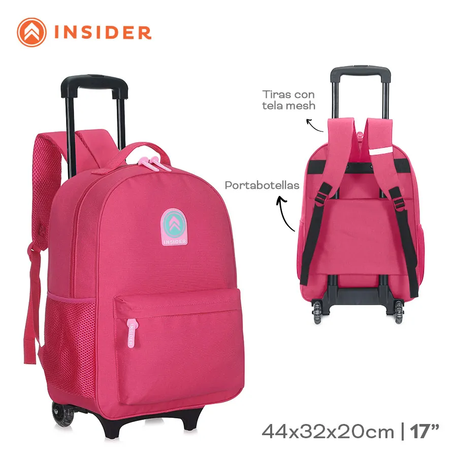 MOCHILA CARRITO INSIDER 17" ART 17509 FAÑ