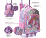 MOCHILA CARRO UNICORNIO 18" ART 37601 LAÑ