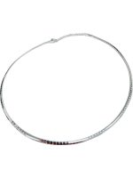 CADENA ACERO BLANCO RIGIDA CORTA TIPO CHOCKER ACA127P CAO