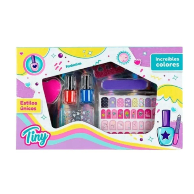 SET DE UÑAS TINY FASHION 33X20X4CM 53706 JAÑ
