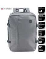 MOCHILA TRAVEL UNICROSS GRIS 19" 62.700.2 BAO