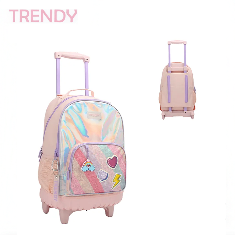 MOCHILA CARRITO TRENDY 51X36X23CM ART 28028 15" AAO