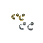 ARO COLGANTE DORADO/PLATEADO XPAR ART 243-AROB2486 BAÑ