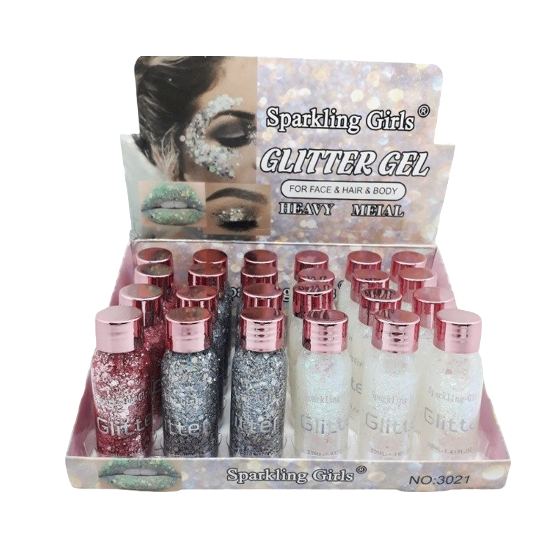 BOTELLITA GLITTER EN GEL WHTY49 BAÑ