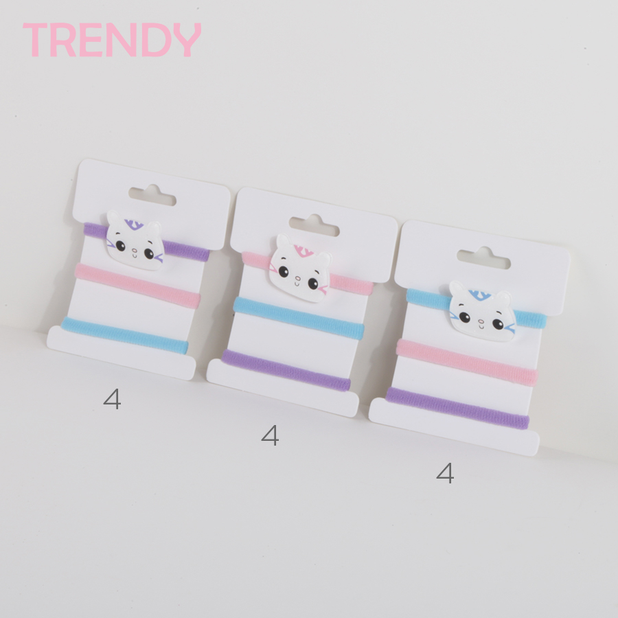 SET COLITAS X3 CUTE CAT ART 52618 BAÑ