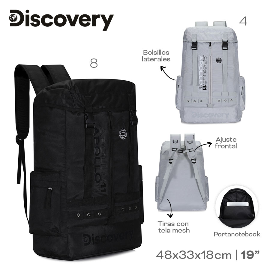 MOCHILA DISCOVERY 48X33X18CM ART 16951 BAO