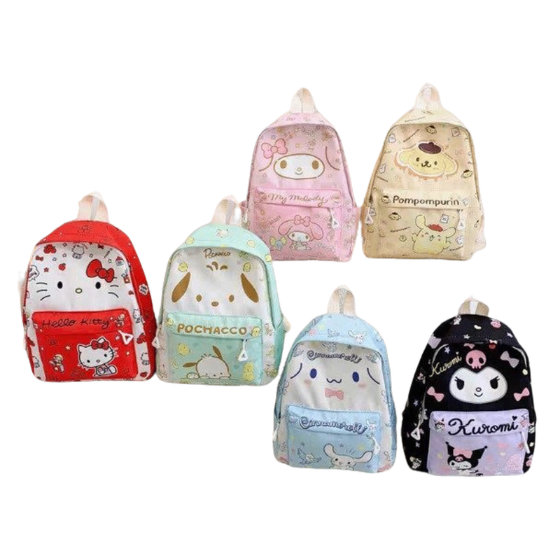 MOCHILA SANRIO ESCOLAR CAÑ