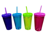 VASO ROCK ESPIRAL CON SORBETE XUNIDAD ART KP-943 DAÑ
