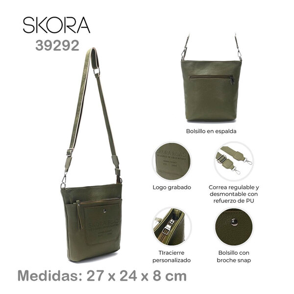 BANDOLERA SKORA VERDE ART 39292 EAÑ