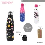 BOTELLA TERMICA TRENDY VARIOS DISEÑOS ART 18481 DAÑ