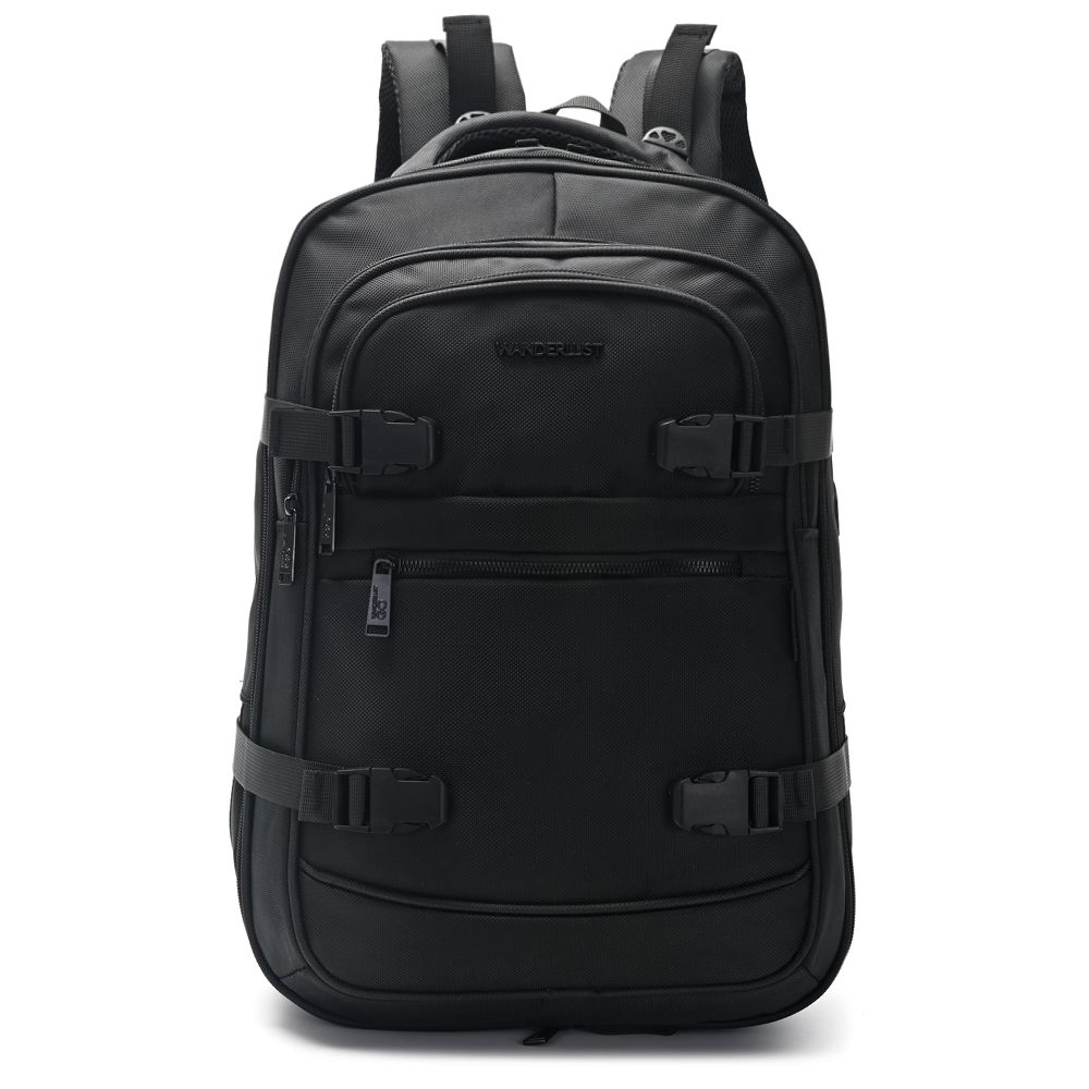 MOCHILA GO PORTANOTEBOOK C/CINTA P CARRO NEGRA ART 38044 LAÑ