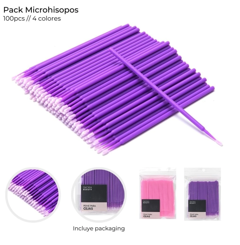 PACK MICROHISOPOS X100UNIDADES 38874 EAÑ