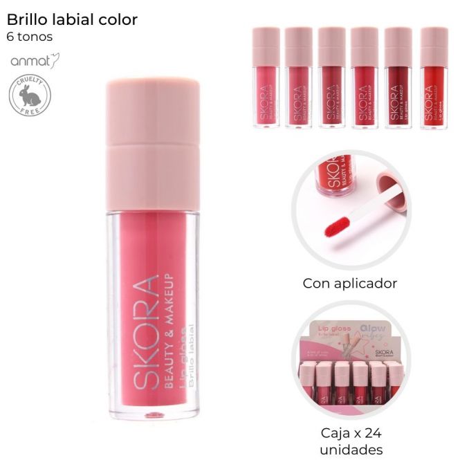 BRILLO LABIAL COLOR LIP GLOSS 39610 CAO