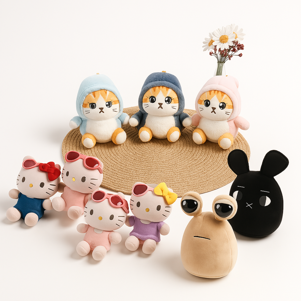 LLAVERO PELUCHE GATO/KITTY POOL GAÑ