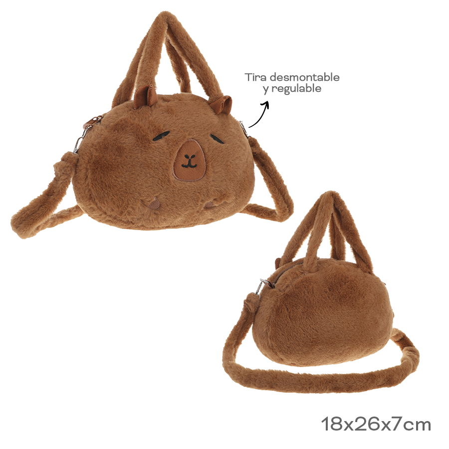 CARTERITA PELUCHE CAPIBARA ART 53716 IAÑ