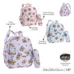 MOCHILA CARTUCHERA CAPYBARA ART 53858 BAO