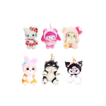 LLAVERO PELUCHE SANRIO/KITTY/MOUFAND/LUCIFER FAO