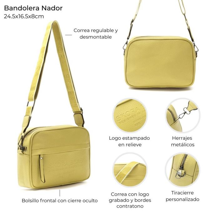 BANDOLERA NADOR AMARILLA ART 39839 HAÑ